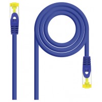 CABLE RED LATIGUILLO RJ45 LSZH CAT.6A SFTP AWG26 AZUL en Huesoi