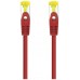 CABLE DE RED LATIGUILLO RJ45 SFTP CAT6A AWG26 0.25 M ROJO NANOCABLE (Espera 4 dias) en Huesoi