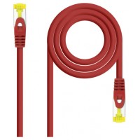 CABLE DE RED LATIGUILLO RJ45 SFTP CAT6A AWG26 0.5 M ROJO NANOCABLE (Espera 4 dias) en Huesoi