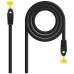 Cat6A, RJ-45, SFTP, LSZH, AWG 26, 2 m, Negro en Huesoi