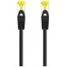 Cat6A, RJ-45, SFTP, LSZH, AWG 26, 2 m, Negro en Huesoi