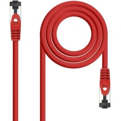 Nanocable Cable red Cat. 8.1 2GHZ SSTP Rojo 0,25m en Huesoi
