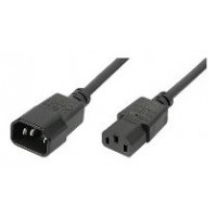 NANOCABLE CABLE ALIMENTACION CPU, C13/H-C14/M, NEGRO, 1.5M en Huesoi