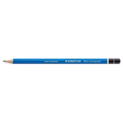 LAPIZ GRAFITO MARS LUMOGRAPH 100, GRAD. B STAEDTLER 100-B (MIN12) (Espera 4 dias) en Huesoi