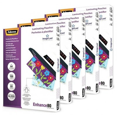 PACK 500 FUNDAS PLASTIFICAR 80 MICRAS BRILLO A4 (216X303 MM) FELLOWES 100142462 (Espera 4 dias) en Huesoi PACK 500 FUNDAS PLASTIFICAR 80 MICRAS BRILLO A4 (216X303 MM) FELLOWES 100142462 (Espera 4 dias) en Huesoi