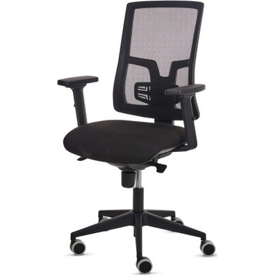 Fellowes Silla Ergon&oacute;mica Eleganza Negra en Huesoi