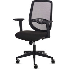 Fellowes Silla Ergon&oacute;mica Fluenza Negra en Huesoi