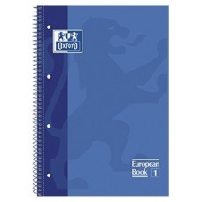 CUADERNO EUROPEANBOOK 1 TAPA EXTRADURA A4+ 80 HOJAS 5X5 COLOR AZUL OSCURO OXFORD 100430197 (MIN5) (Espera 4 dias) en Huesoi