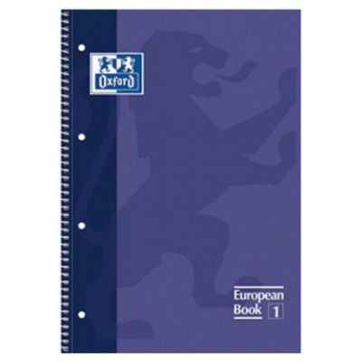 Oxford Europeanbook 1 cuaderno y block A4 80 hojas Púrpura (MIN5) (Espera 4 dias) en Huesoi