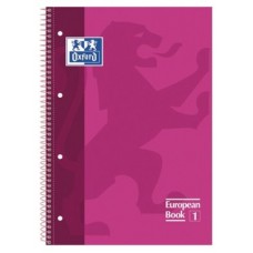 CUADERNO EUROPEANBOOK 1 TAPA EXTRADURA A4+ 80 HOJAS 5X5 COLOR FUCSIA OXFORD 100430270 (MIN5) (Espera 4 dias) en Huesoi