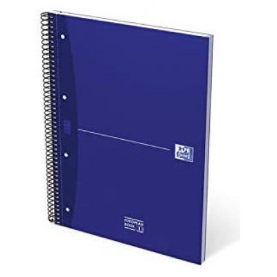 CUADERNO EUROPEANBOOK 1 TAPA EXTRADURA A4+ 80 HOJAS 5X5 COLOR AZUL ESSENTIALS OXFORD 100430421 (MIN5) (Espera 4 dias) en Huesoi