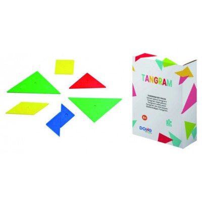 CAJA TANGRAM - 7 PIEZAS - A PARTIR DE 6 AÑOS. DOHE 1024 (Espera 4 dias) en Huesoi