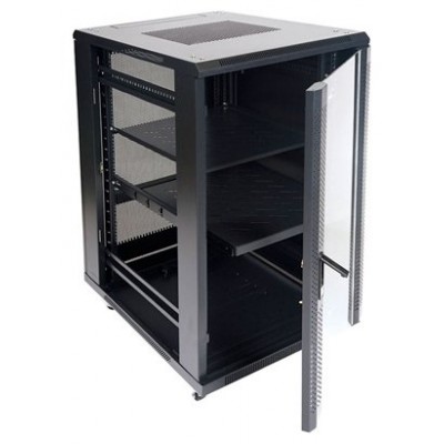 ARMARIO DE SUELO RACK 19"" 22U 600x1000 PUERTA PERFORADA (Espera 4 dias) en Huesoi