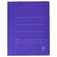 CARPETA CARTON AZUL 500 GR./M2. CUARTO GOMA SENCILLA MARIOLA 1040 (MIN25) (Espera 4 dias) en Huesoi