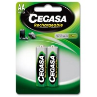 CEGASA PILA RECARGABLE HR6 2100 MAH 1 2V BL.2 UDS en Huesoi