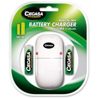 CEGASA CARGADOR MINI COMPACTO 2HR6 2100 mAh en Huesoi