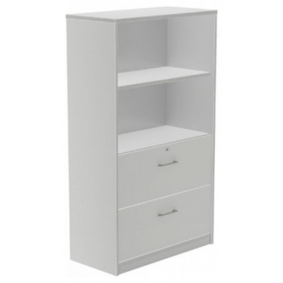 ARMARIO MEDIO CARPETERO156X90X45 ESTRUCTURA ALUMINIO/FRONTALES GRIS ROCADA 1056AN02V24 (Espera 4 dias) en Huesoi