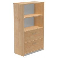 ARMARIO MEDIO CARPETERO 156X90X45 ESTRUCTURA ROBLE/FRONTALES ROBLE ROCADA 1056AR08V24 (Espera 4 dias) en Huesoi