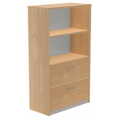 ARMARIO MEDIO CARPETERO 156X90X45 ESTRUCTURA ROBLE/FRONTALES ROBLE ROCADA 1056AR08V24 (Espera 4 dias) en Huesoi