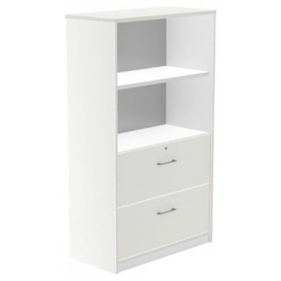 ARMARIO MEDIO CARPETERO 156X90X45 ESTRUCTURA BLANCA/FRONTALES BLANCO ROCADA 1056AW04V24 (Espera 4 dias) en Huesoi