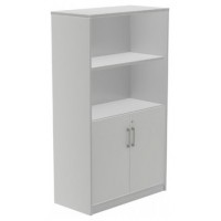 ARMARIO MEDIO CON PUERTAS BAJAS 156X90X45 ESTRUCTURA ALUMINIO/PUERTAS GRIS ROCADA 1057AB02 (Espera 4 dias) en Huesoi