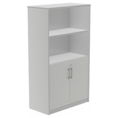 ARMARIO MEDIO CON PUERTAS BAJAS 156X90X45 ESTRUCTURA ALUMINIO/PUERTAS GRIS ROCADA 1057AB02 (Espera 4 dias) en Huesoi