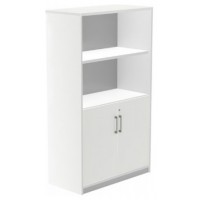 ARMARIO MEDIO CON PUERTAS BAJAS 156X90X45 ESTRUCTURA BLANCA/PUERTAS BLANCO ROCADA 1057AW04V24 (Espera 4 dias) en Huesoi