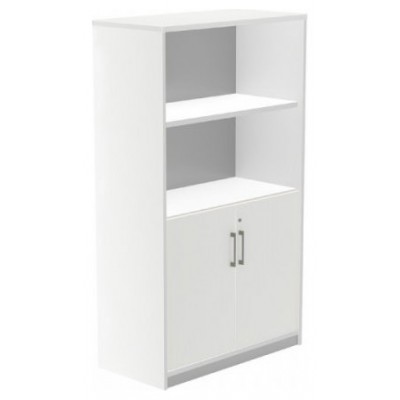 ARMARIO MEDIO CON PUERTAS BAJAS 156X90X45 ESTRUCTURA BLANCA/PUERTAS BLANCO ROCADA 1057AW04V24 (Espera 4 dias) en Huesoi