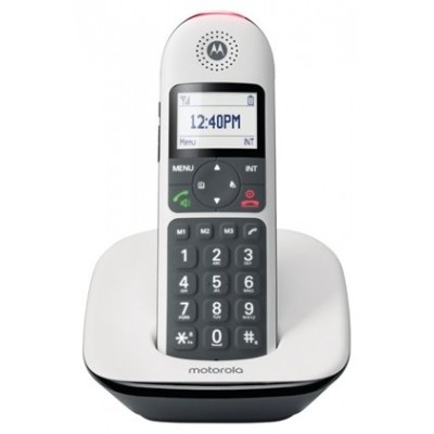 MOTOROLA CD5001 Telefono DECT Teclas Grandes Blanc en Huesoi