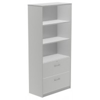 ARMARIO ALTO CARPETERO 195X90X45 ESTRUCTURA ALUMINIO/FRONTALES GRIS ROCADA 1102AN02V24 (Espera 4 dias) en Huesoi