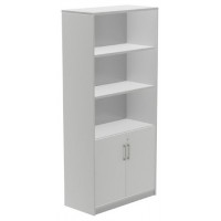 ARMARIO ALTO CON PUERTAS BAJAS 195X90X45 ESTRUCTURA ALUMINIO/PUERTAS GRIS ROCADA 1103AB02 (Espera 4 dias) en Huesoi