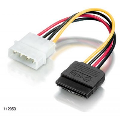 CABLE ALIMENTACION SATA EQUIP ( MOLEX A SATA)  112050 en Huesoi