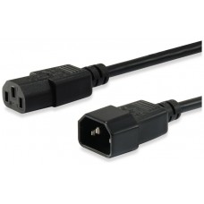 CABLE ALARGO ALIMENTACION IEC MACHO - HEMBRA EQUIP 3M en Huesoi