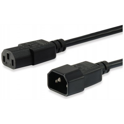 CABLE ALARGO ALIMENTACION IEC MACHO - HEMBRA EQUIP 3M en Huesoi