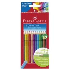 ESTUCHE 12 LAPICES COLOR GRIP FABER CASTELL 112412 (Espera 4 dias) en Huesoi