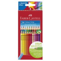 ESTUCHE 24 LAPICES COLOR GRIP FABER CASTELL 112424 (Espera 4 dias) en Huesoi