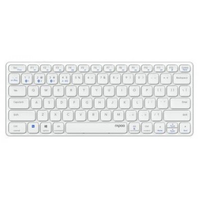 TECLADO RAPOO WIRELESS Y BLUETOOTH E9600M 2.4GHz BT en Huesoi