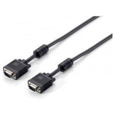 CABLE SVGA EQUIP 3COAX MACHO - MACHO 1.8M CON FERRITA en Huesoi