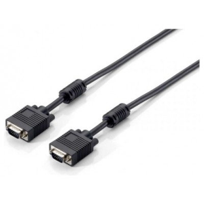 CABLE SVGA EQUIP 3COAX MACHO - MACHO 1.8M CON FERRITA en Huesoi