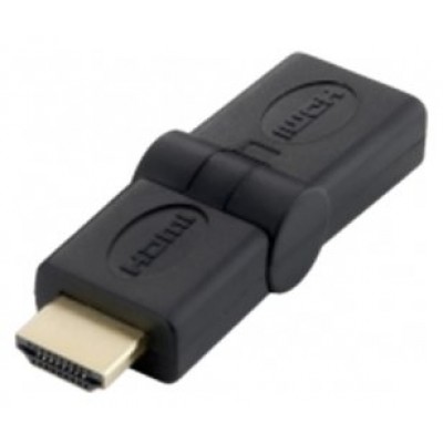 ADAPTADOR HDMI  EQUIP MACHO - HDMI HEMBRA PIVOTANTE en Huesoi