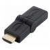 ADAPTADOR HDMI EQUIP MACHO - HDMI HEMBRA PIVOTANTE en Huesoi