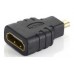 ADAPTADOR HDMI EQUIP MICRO HDMI MACHO - HDMI HEMBRA en Huesoi