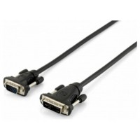 CABLE DVI EQUIP DVI-A MACHO - VGA MACHO - MACHO 1.8M en Huesoi