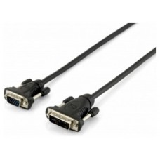 CABLE DVI EQUIP DVI-A MACHO - VGA MACHO - MACHO 1.8M en Huesoi