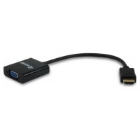 ADAPTADOR HDMI MACHO A VGA HEMBRA CON AUDIO JACK en Huesoi