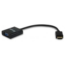 ADAPTADOR HDMI MACHO A VGA HEMBRA CON AUDIO JACK 3.5 en Huesoi