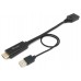 ADAPTADOR HDMI MACHO A DISPLAY PORT HEMBRA EQUIP en Huesoi