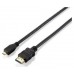 CABLE HDMI EQUIP HDMI 1.4 HIGH SPEED A MICRO HDMI 2 en Huesoi