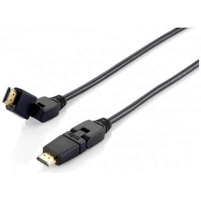 CABLE HDMI EQUIP HDMI 2.0 HIGH SPEED CON ETHERNET 3M en Huesoi