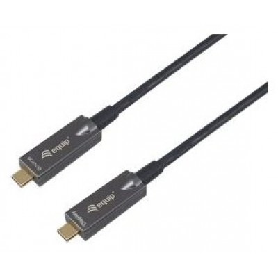 CABLE USB-C ACTIVO OPTICO EQUIP 60W 4K 10GBPS 10M en Huesoi